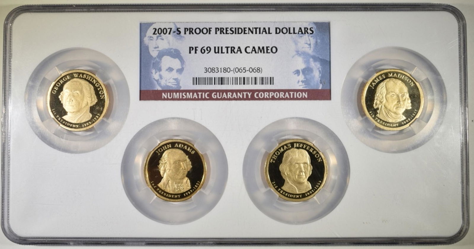 2007 S Sacagawea Dollar NGC PF69 Ultra Cameo